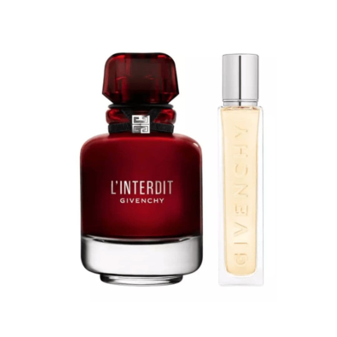 KIT L´INTERDIT EDP ROUGE  50ML + TRAVEL SPRAY 12,5ML — miniatura 2