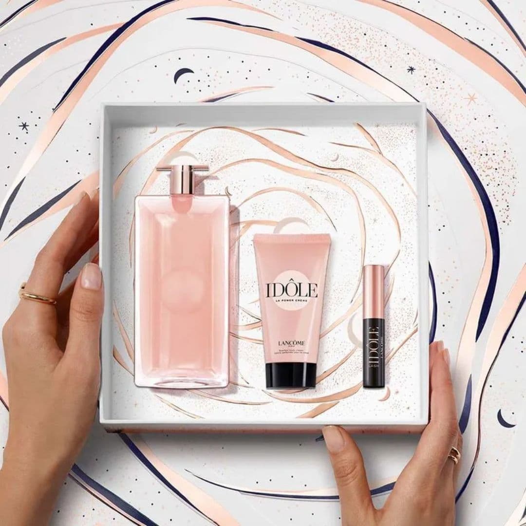 KIT LANCOME IDÔLE EAU DE PARFUM 50ML + BODY LOTION + MINI LASH IDÔLE — miniatura 2