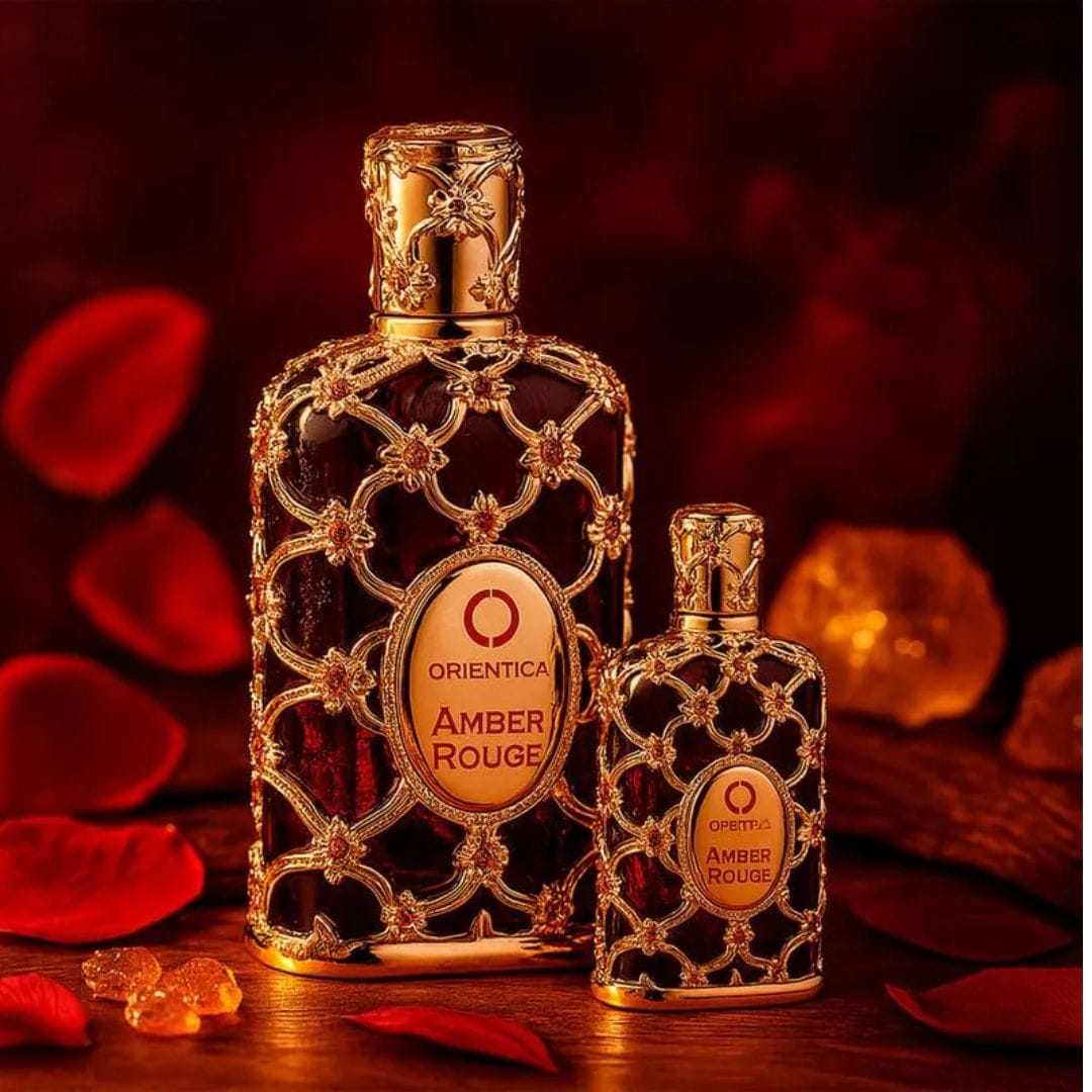 LUXURY COLLECTION AMBER ROUGE MINI GIFT SET 30ML + 7,5ML EDP – imagem 2